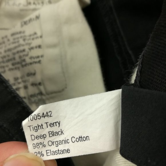 Nudie Jeans Men's Skinny Jeans - Black - Picture 5 of 9